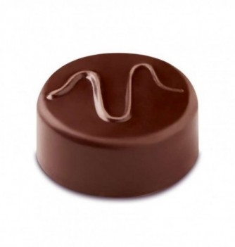 Round with Line Chocolate Mould