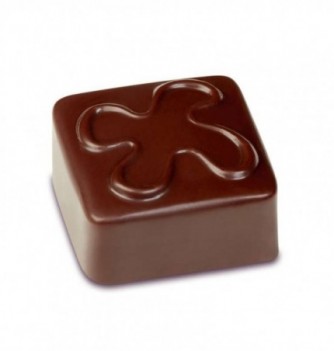 Square Flower Chocolate Mould