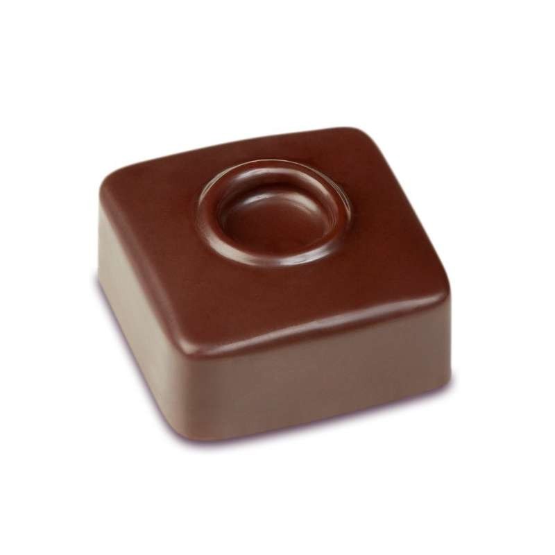 Square with Circle Chocolate Mould