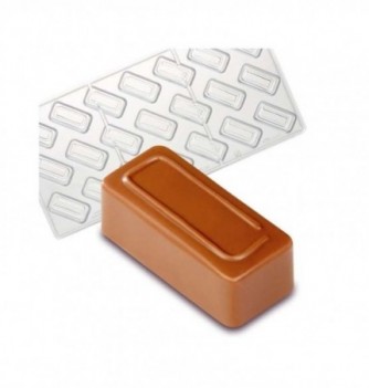 Moule Bonbon Chocolat Artisanal Rectangle Contour