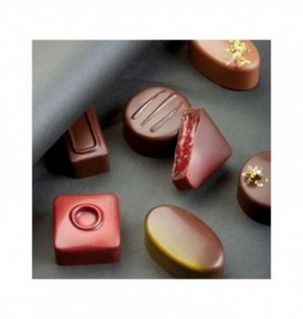 Moule Bonbon Chocolat Artisanal Ovale Vague