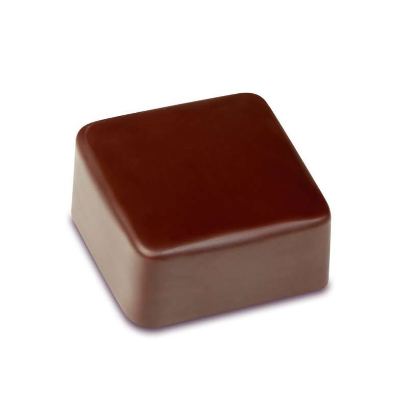Moule Bonbon Chocolat Artisanal Carré Uni Bombé