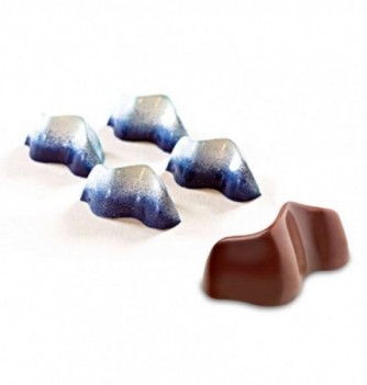 Bachour Wave Chocolate Mould (44x24x20mm)
