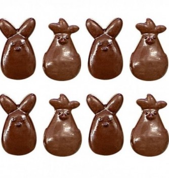 Hen & Rabbit Chocolate Mould