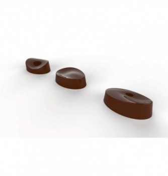 Moule Bonbon Chocolat Moderne Galets