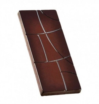 Moule Tablette Chocolat Lignes Epurées 33gr