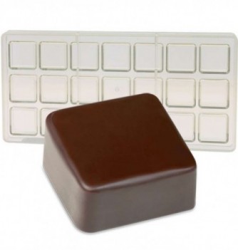 Moule Bonbon Chocolat INJ Carré