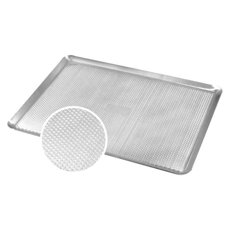 Perforated Aluminum Baking Tray with Edges