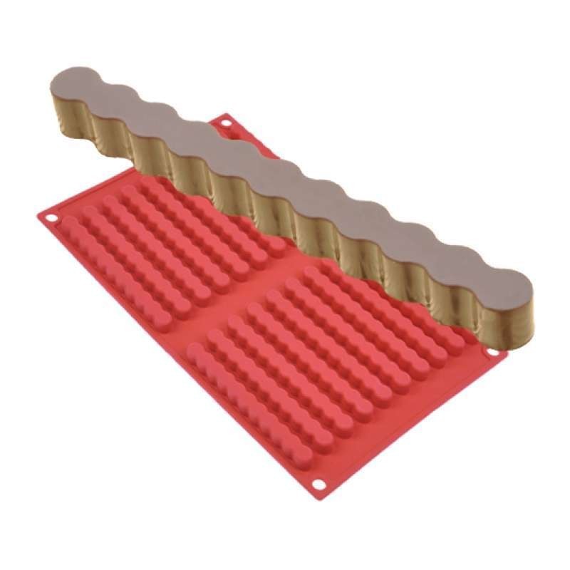 Silicone Mould - Wavy Bar