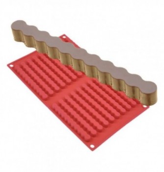 Silicone Mould - Wavy Bar