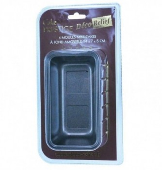 Set of 4 Non-Stick Mould - Cake