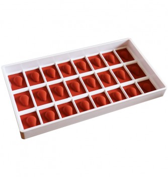 Fruit Jelly Silicone Mould - 24 Pears (30x19x10mm)