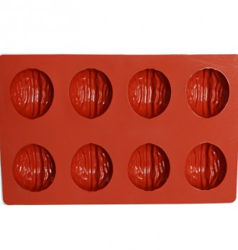 Fruit Jelly Silicone Mould - 8 Nuts (59x49x24mm)
