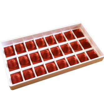 Fruit Jelly Silicone Mould - 24 Bells (31x28mm)