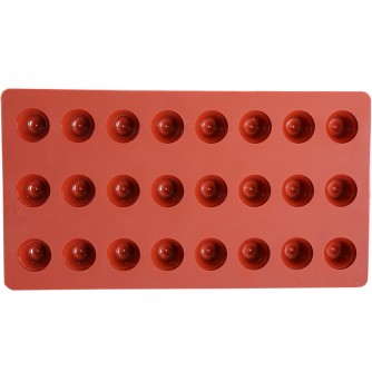 Fruit Jelly Silicone Mould - 24 Bells (31x28mm)