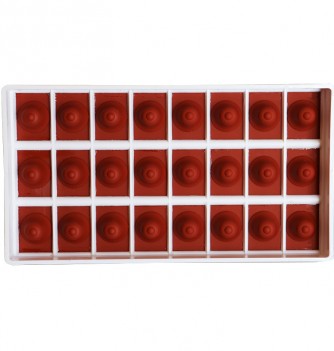 Fruit Jelly Silicone Mould - 24 Bells (31x28mm)