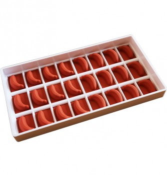 Fruit Jelly Silicone Mould - 24 Bananas