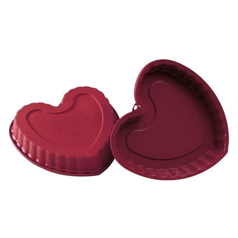 Moule Gateau Silicone Coeur Simple