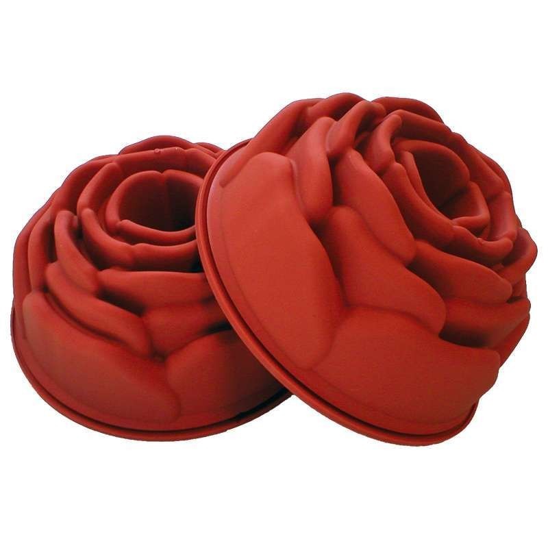 Moule Gateau Silicone Rose 220m