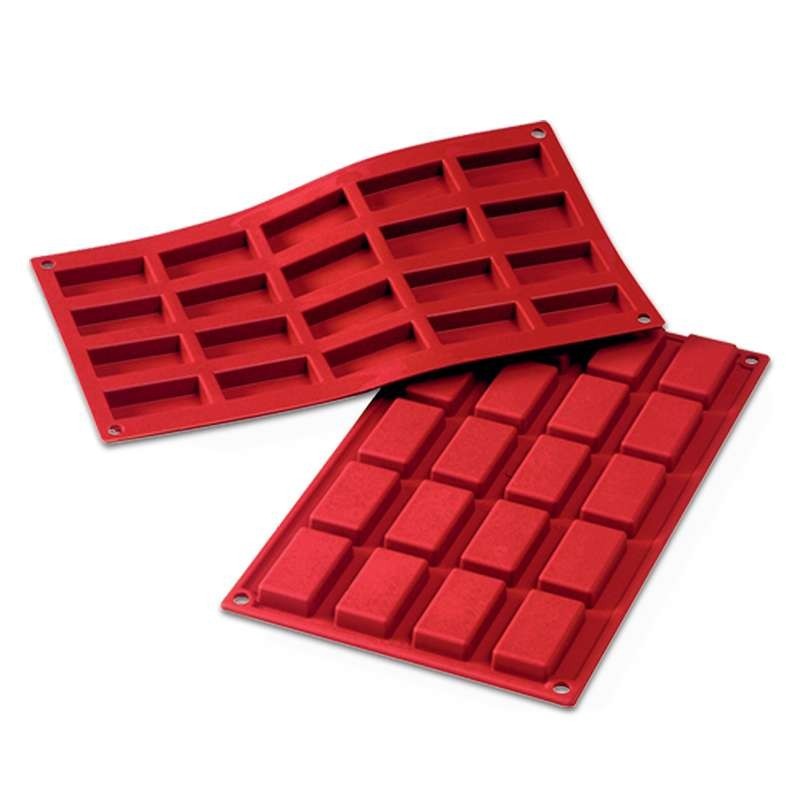 Moule Gâteau Silicone Mini Financier Décoflex - 20pcs