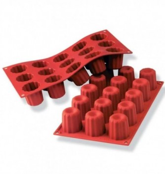 Moule Gâteau Silicone Bordelais Décoflex - 15pcs