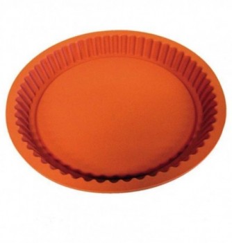 Moule a Tarte Silicone Cannelé diam 280mm