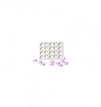Silicone mold 20 hearts 40x35mm