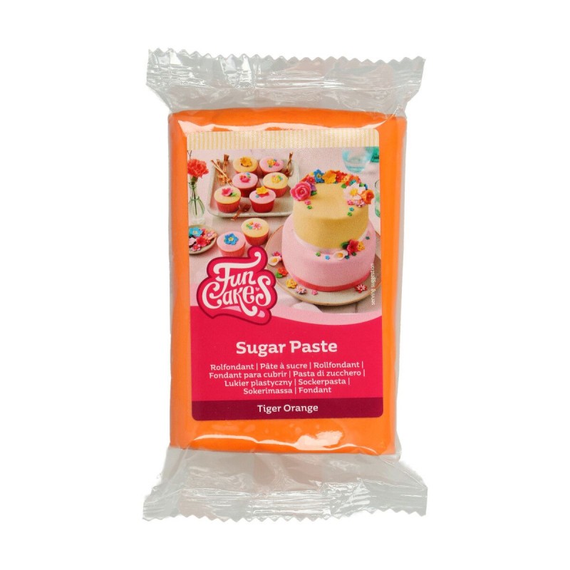 Tiger Orange FunCakes Sugarpaste