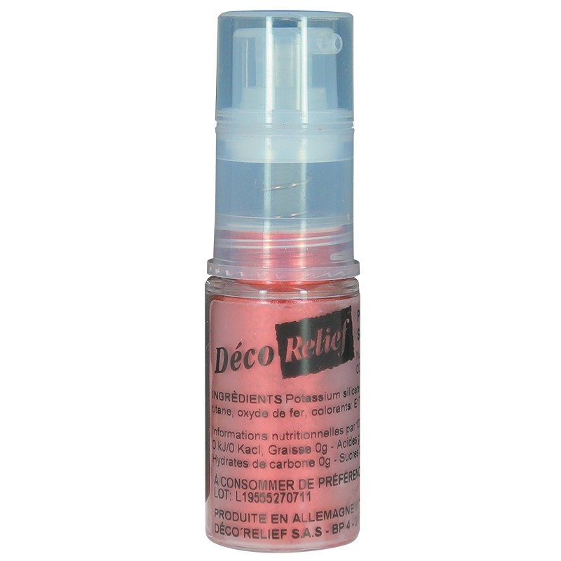 Pump'Shine - Metallic Food coloring to spray - Red - 4 g