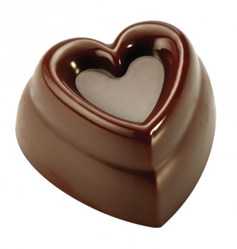 Thick Deep Heart Chocolate Mould