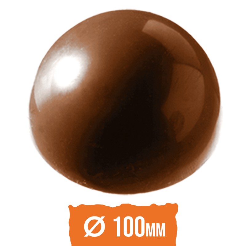Moule Bonbon Chocolat Demi Sphère 100mm