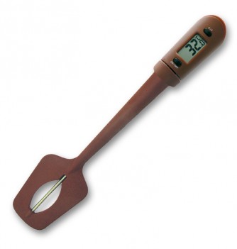 Silicone Spatula with thermometer 320x100mm
