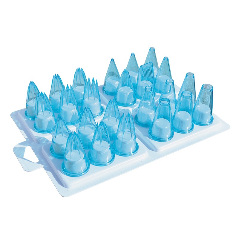 Assortiment Patissier 24 douilles plastique