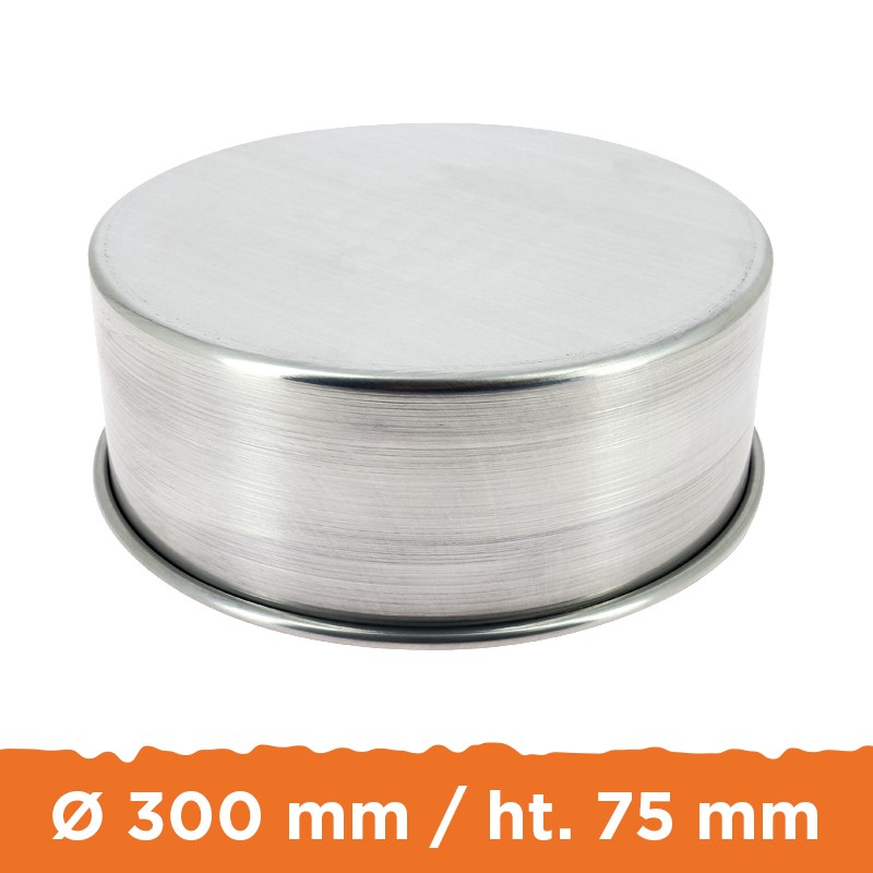 Moule aluminium à Wedding Cake ø300 x h.75 mm