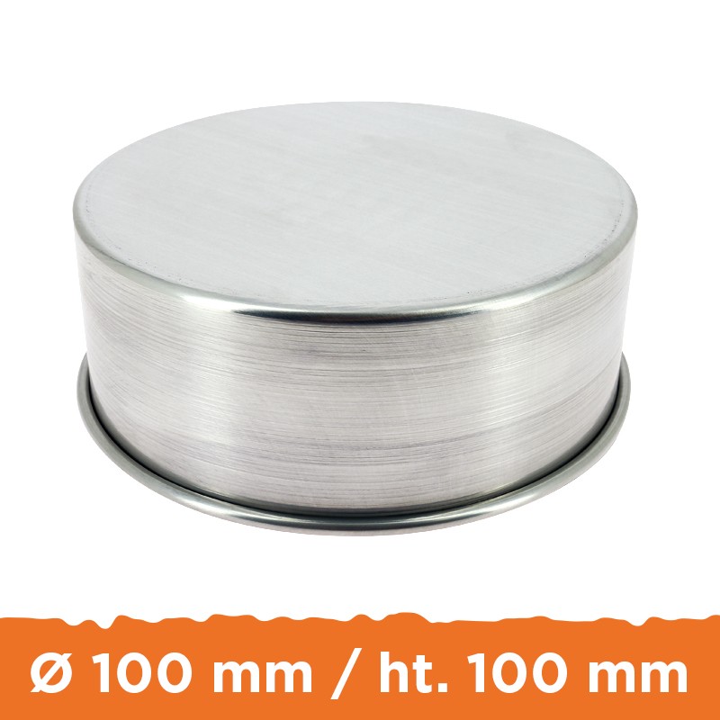 Wedding Cake - Aluminum Baking Mold ø100 x h.100 mm