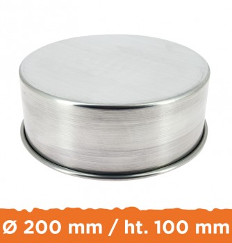 Wedding Cake - Aluminum Baking Mold ø150 x h.100 mm