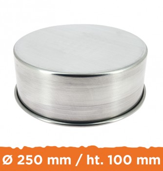 Moule aluminium à Wedding Cake ø250 x h.100 mm