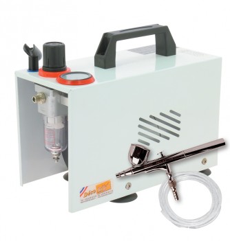 Airbrush and Compressor Complete Kit - 4 kg