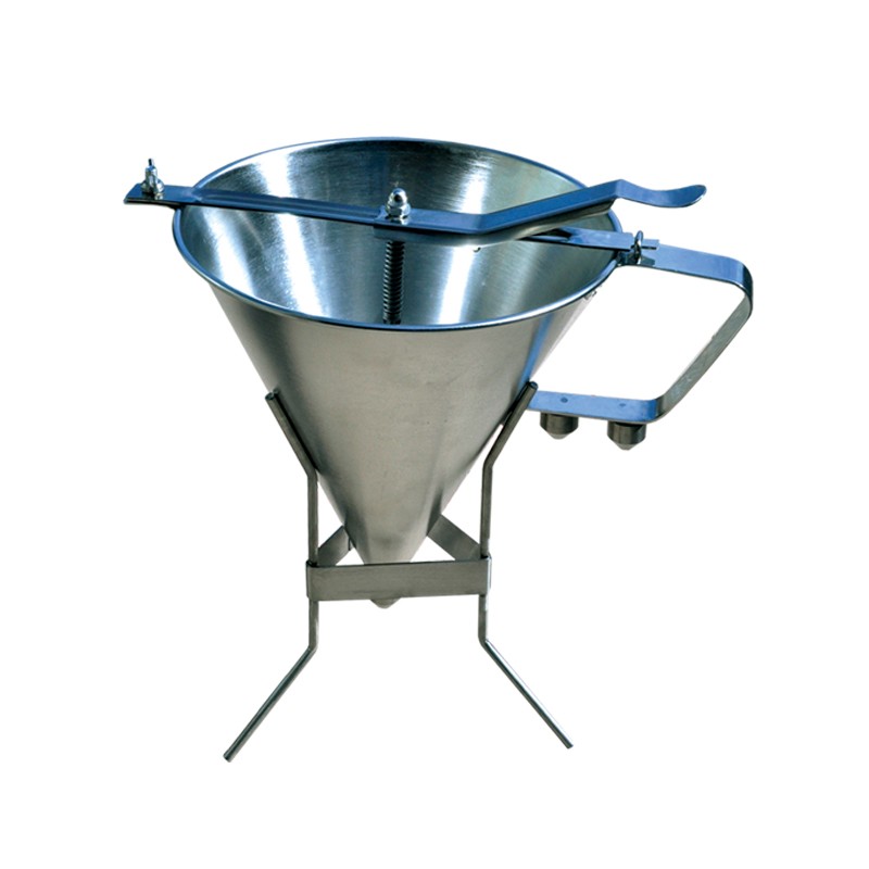1.5L Stainless Steel Funnel with Piston