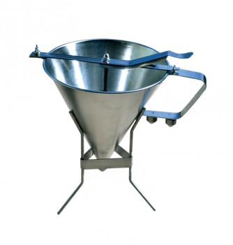 1.5L Stainless Steel Funnel with Piston