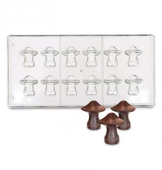 Mushrooms Chocolate Mould