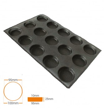 Tapis de cuisson Silicone avec Relief pour écoulement des graisses