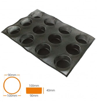 Tapis de cuisson Silicone avec Relief pour écoulement des graisses