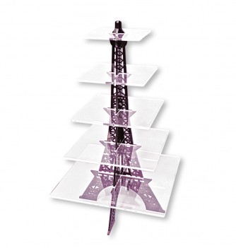 Cake display Eiffel Tower 430x430xh.800mm