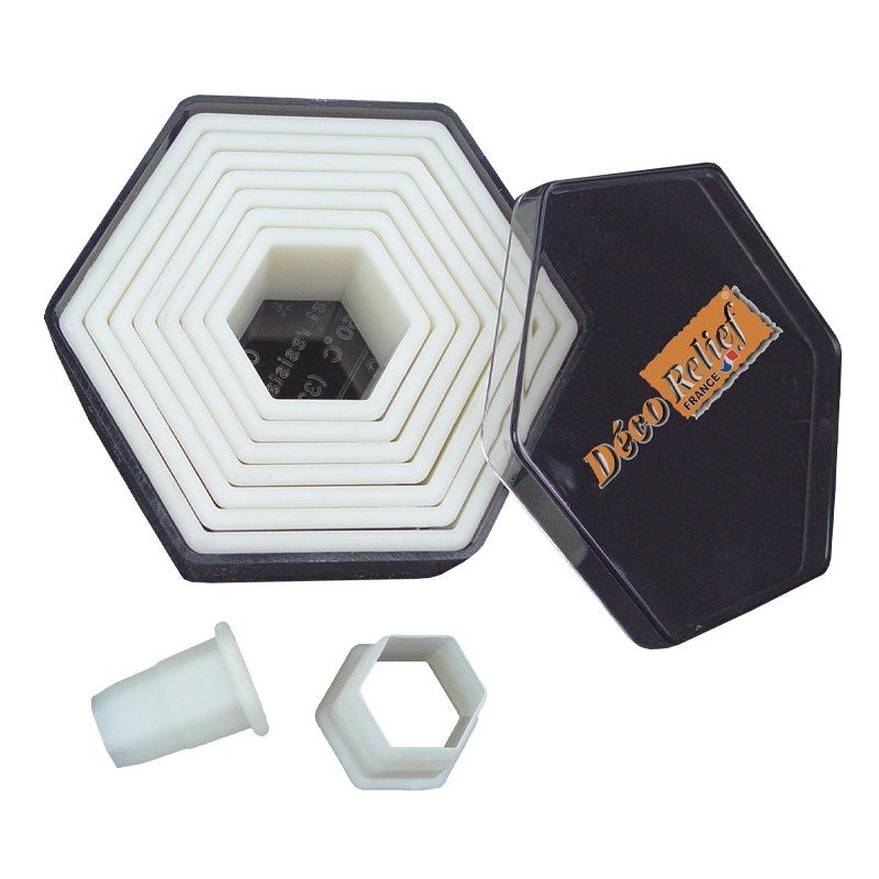 Hexagons Cutters x9