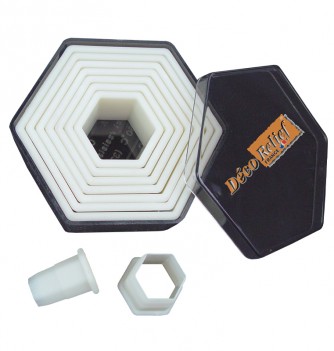 Hexagons Cutters x9