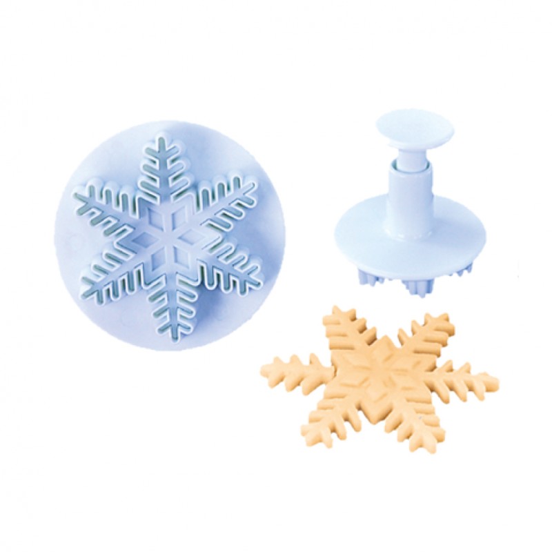 Snowflake Cutters x3
