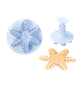 Pastry cutters 3 flakes 65-48-32mm