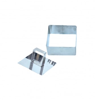 Pastry cutters - 2 Squares 80x40mm