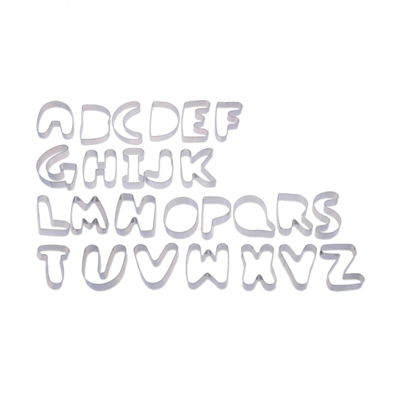 Alphabet Letters Cutters x26